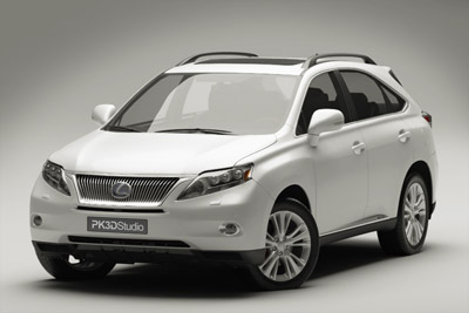 3d Lexus Rx 450h 2010 Model