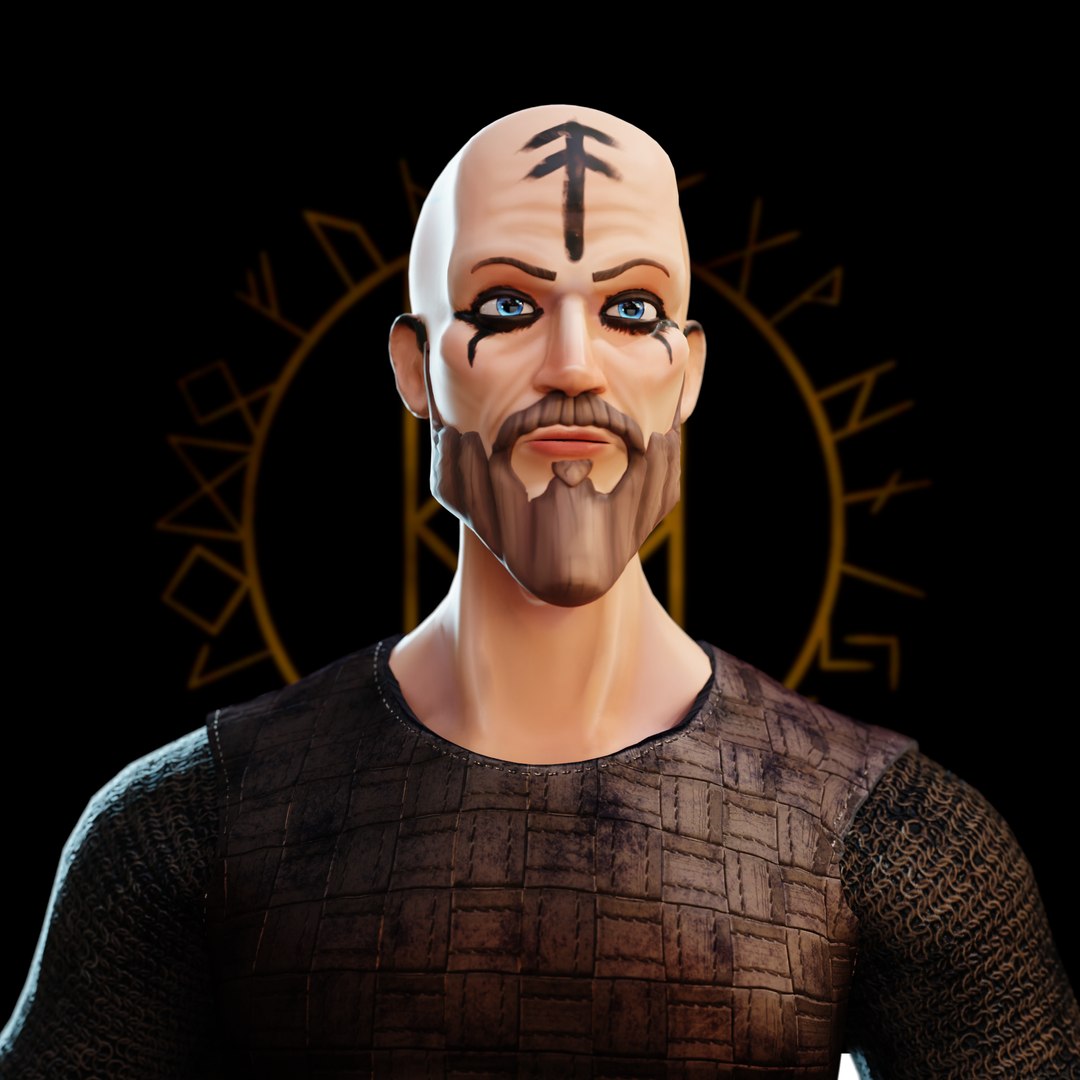 Floki Wikinger 3D-Modell - TurboSquid 2065577