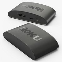 Roku Express 4K Media Device Close View Black