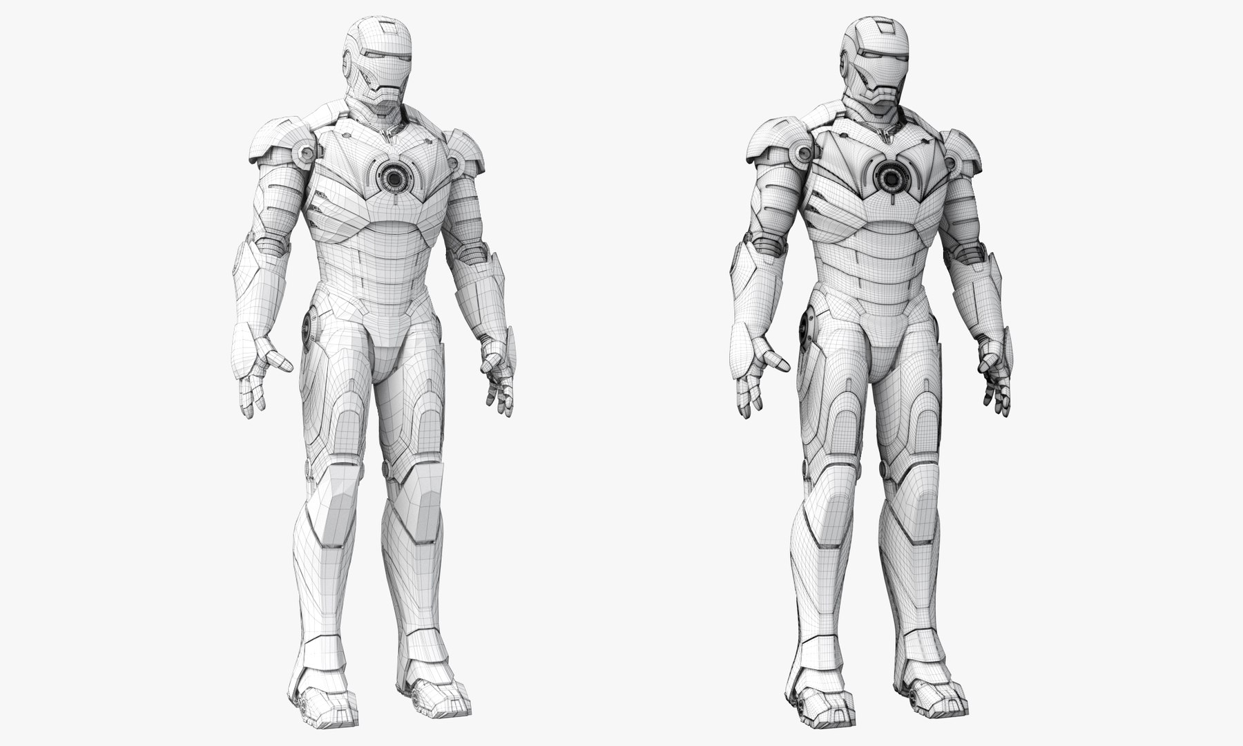 modèle 3D de Pack Iron Man 01 4 en 1 - TurboSquid 1943280