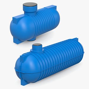 Septic tank 3D model