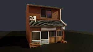 japanese house japan 3D model