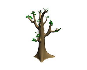 tree nest 3d max