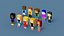3D NFT Voxel Character Collection 3D model