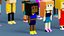 3D NFT Voxel Character Collection 3D model
