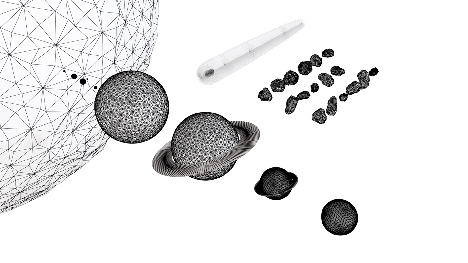 SOLAR SYSTEM 3D Model - TurboSquid 2114225