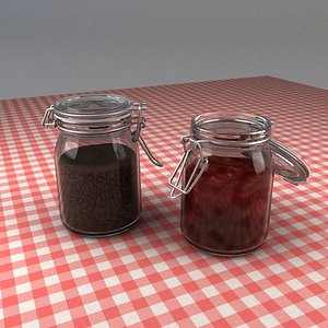 Hermetic Glass Jar