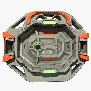 3D Sci-Fi Door Game