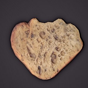 Eaten Piece of Bread