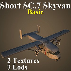 short sc 7 basic 3d model