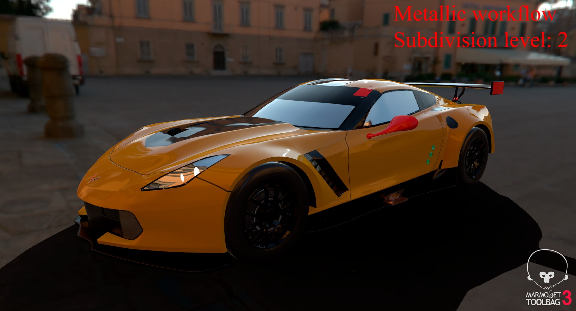 low-polygonal chevrolet corvette c7 3D model https://p.turbosquid.com/ts-thumb/Bo/pF4dF7/YfpJuei7/screenshot001/png/1547923384/1920x1080/fit_q87/f13cb2637593de245dde090776df70b683fc71bd/screenshot001.jpg