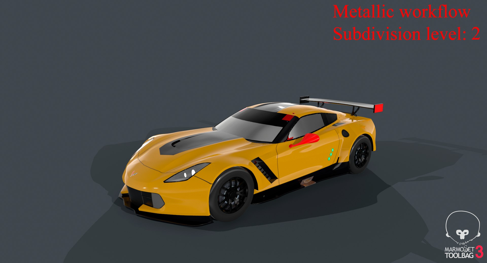 low-polygonal chevrolet corvette c7 3D model https://p.turbosquid.com/ts-thumb/Bo/pF4dF7/iwW91N5r/screenshot000/png/1547923384/1920x1080/fit_q87/01c997183810e9078b771d56b0bd22d05b396932/screenshot000.jpg