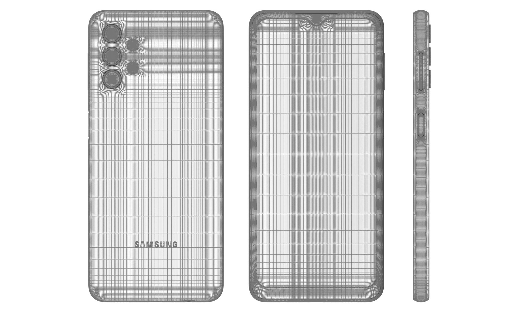 3D Samsung Galaxy A32 Awesome Black - TurboSquid 1787283