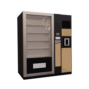 simple vending machine 3D model
