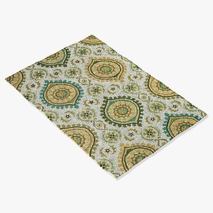 Loloi Rugs Fc-24 Ivory Aqua
