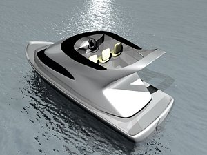 speed boat .blend