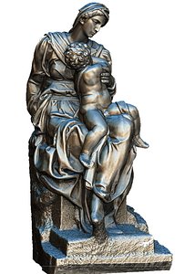 Michelangelo Madonna medici 3D
