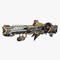 Hellforce Reaper AAA Sci-Fi Weapon Futuristic Plasma Rifle