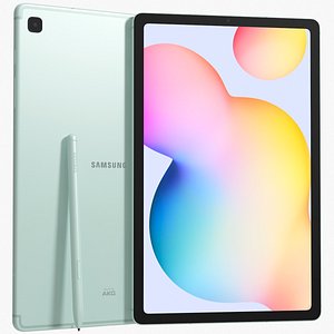 3D Samsung Galaxy Tab S6 Lite Mint