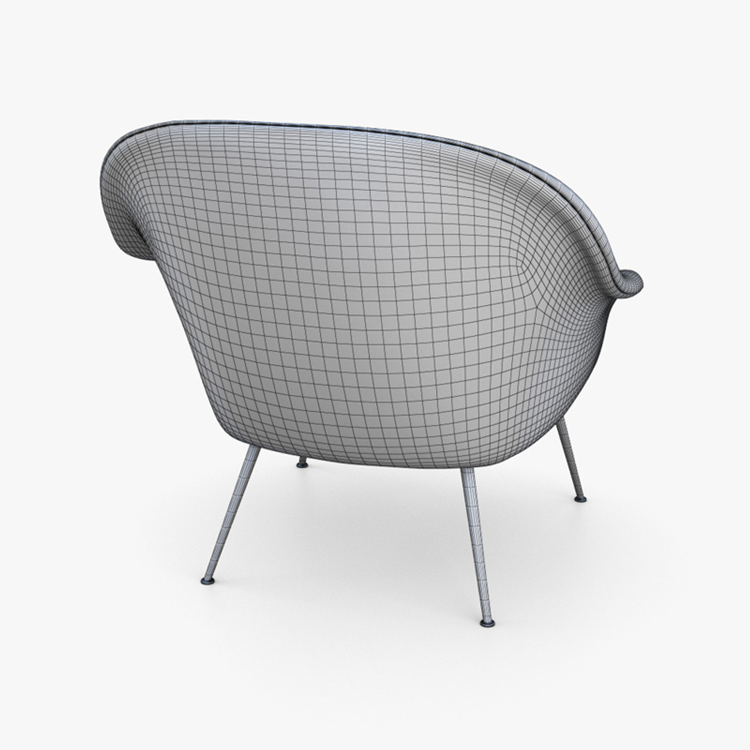 3D Gubi Bat Lounge Chair - TurboSquid 1783719