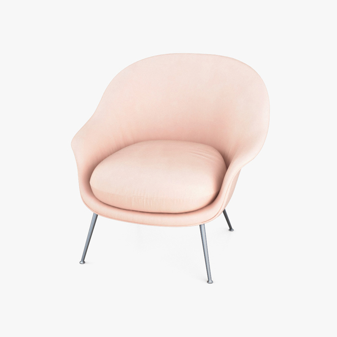 3D Gubi Bat Lounge Chair - TurboSquid 1783719