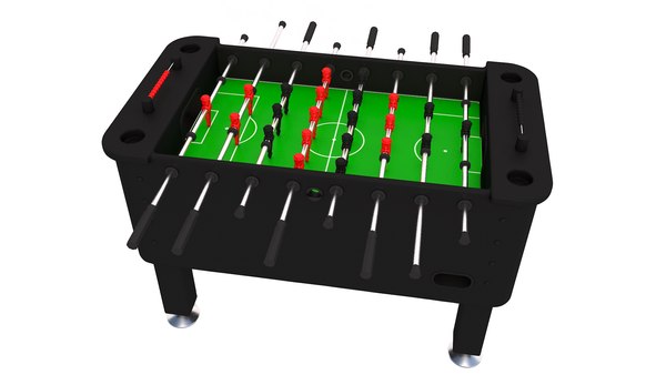 3D model Three Tables Games pinball 3D model
