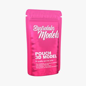 Pink Food Pouch