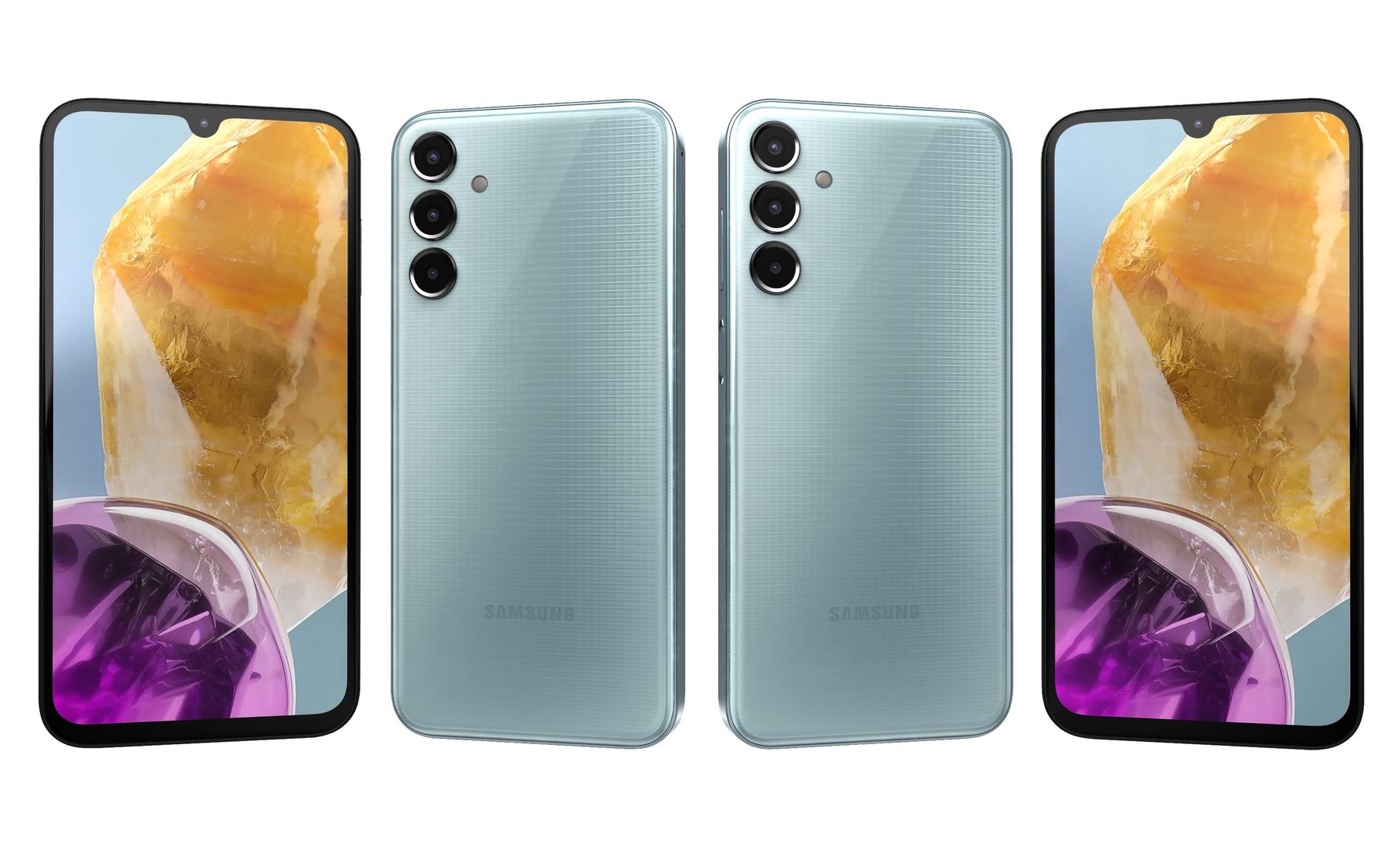 3D Samsung Galaxy M15 Light Blue - TurboSquid 2210462