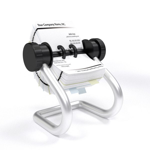 modelo 3d Rolodex - TurboSquid 877386