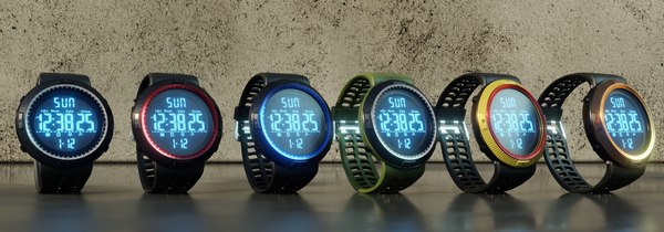 3D hand watch pack