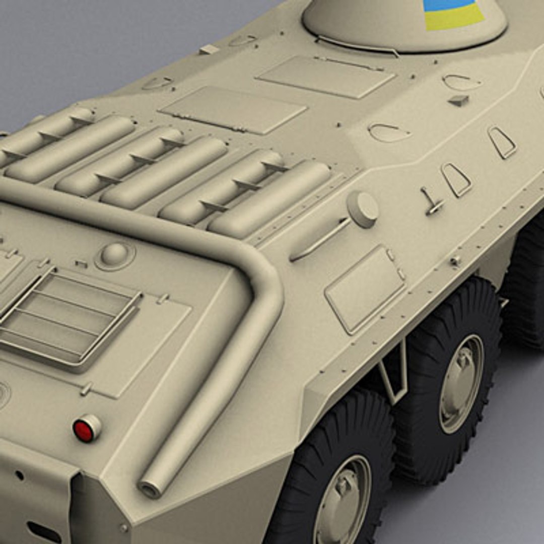 3d Model Btr 70 Peacekeeper