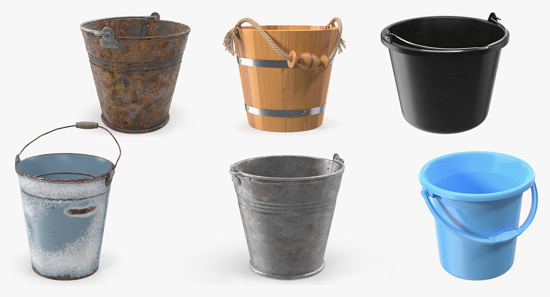 Buckets Collection 4 3D model https://p.turbosquid.com/ts-thumb/Bp/jCDeGy/nR/bucketscollection4vray3dmodel001/jpg/1629490541/1920x1080/fit_q87/86a5a9575aa6acb6faccb8ab27e27dc396b5e9eb/bucketscollection4vray3dmodel001.jpg