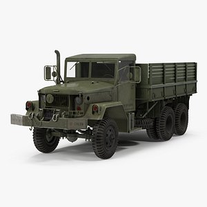 Military Cargo Truck m35a2 3D Model