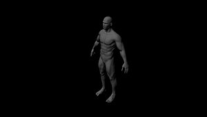 3d details human body model