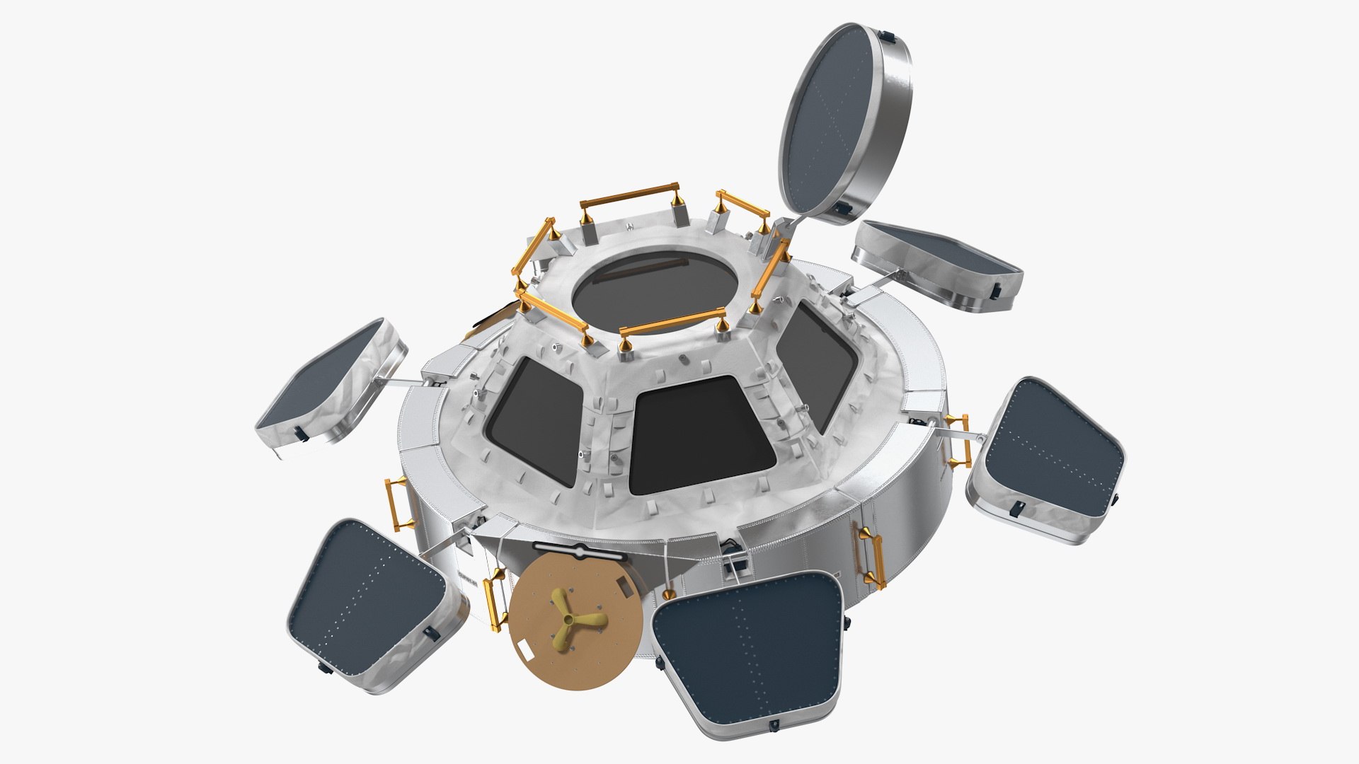 ISS Cupola Observational Module 3D model preview