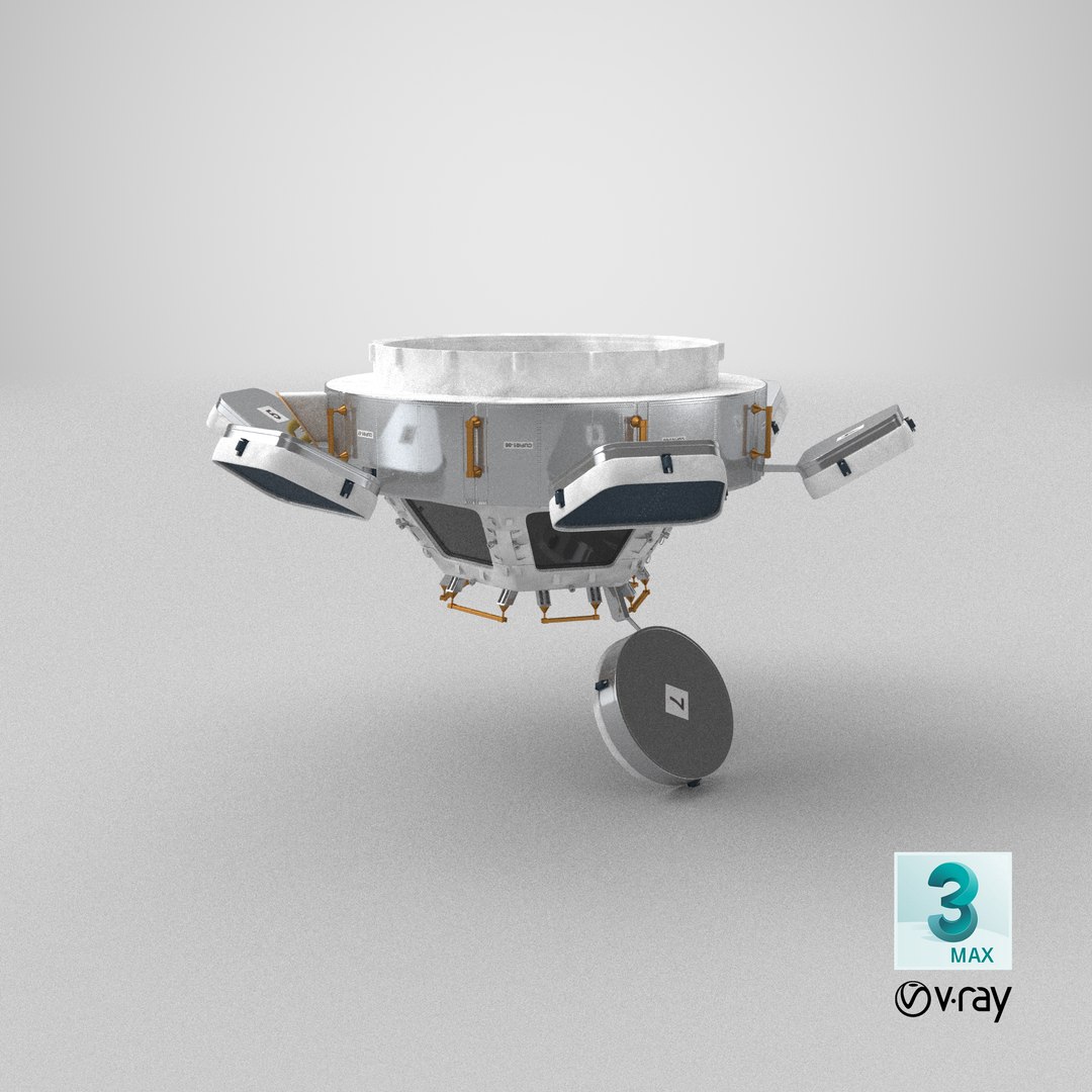 Iss cupola observational module model TurboSquid 1624477