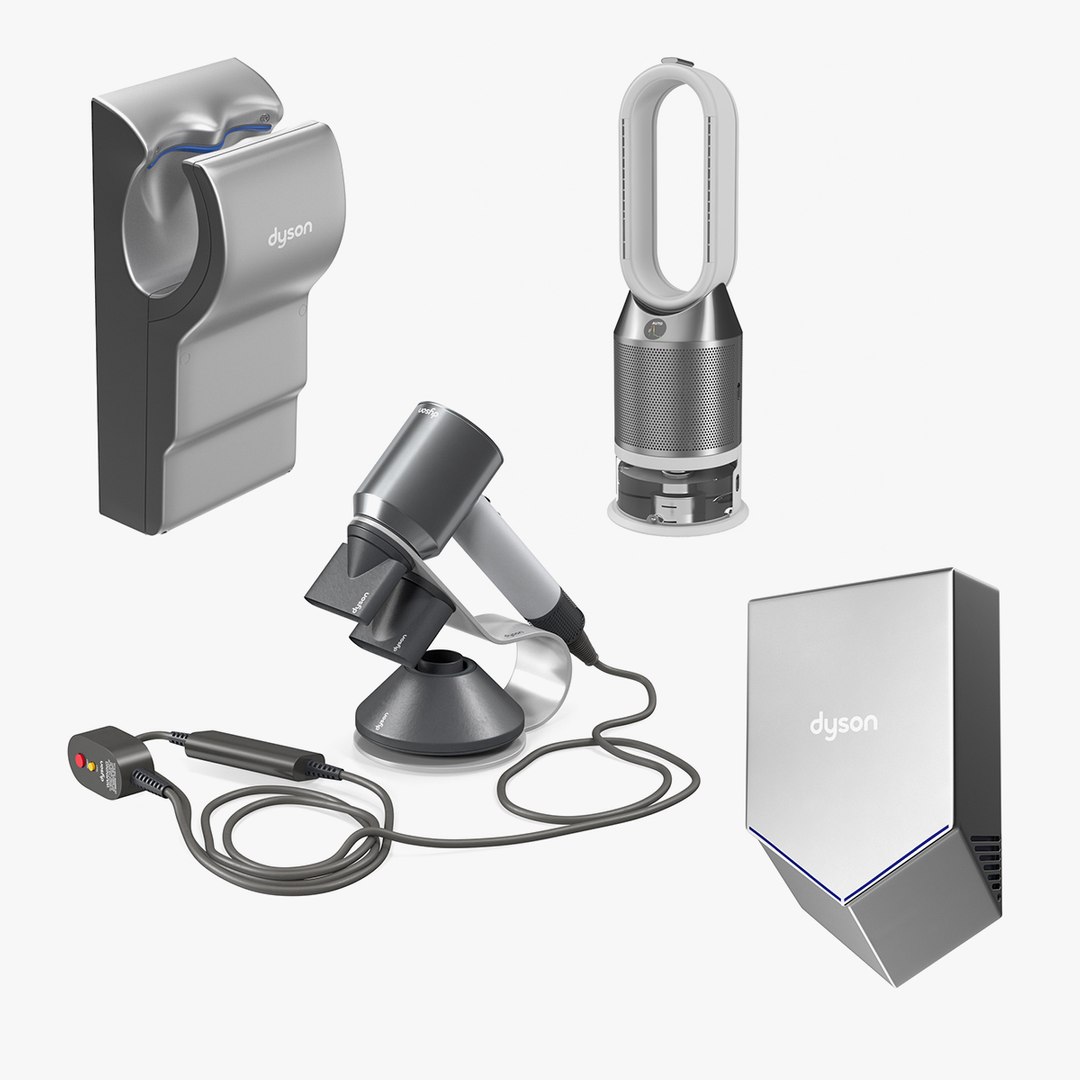 Dyson Appliances Collection 2 3D model preview