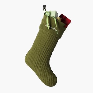 christmas stocking holiday model