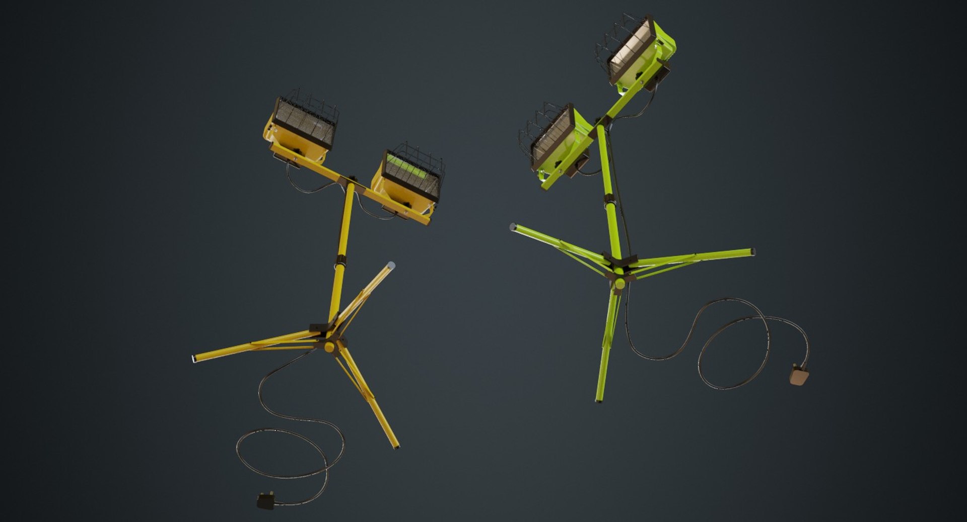 Halogen Work Light 3a 3D Model - TurboSquid 1412279