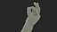 Caucasian Child Hand OK Pose