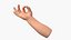 Caucasian Child Hand OK Pose