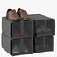 IKEA PANGET Coat rack with shoe storage bench 3D model
