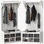 IKEA PANGET Coat rack with shoe storage bench 3D model