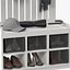 IKEA PANGET Coat rack with shoe storage bench 3D model