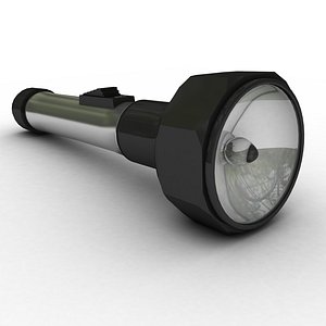 mini torch 3D model