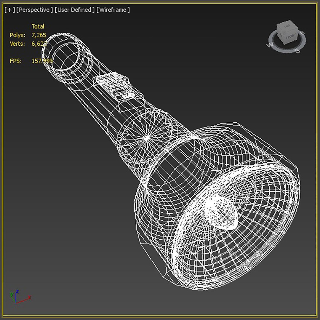 Mini Torch 3D Model - TurboSquid 1698869