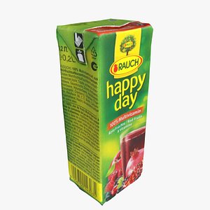 3d model of juice