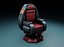 Sci fi armchair highpoly 3d model futuristic seat 3D model model