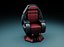 Sci fi armchair highpoly 3d model futuristic seat 3D model model