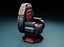 Sci fi armchair highpoly 3d model futuristic seat 3D model model
